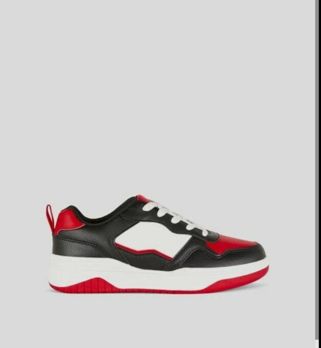 Basket montantes mode rouge