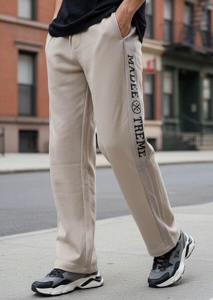 Pantalon de jogging beige homme