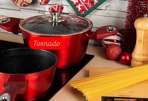 Batterie de cuisine Tornado antiadhésive