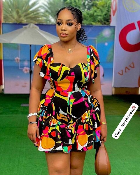 Ensemble mini sexy en tissu pour femmes