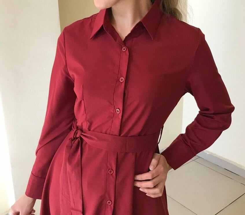 Платье рубашка новое