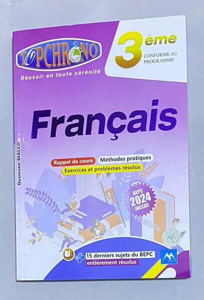 Annales Top chrono français 3è