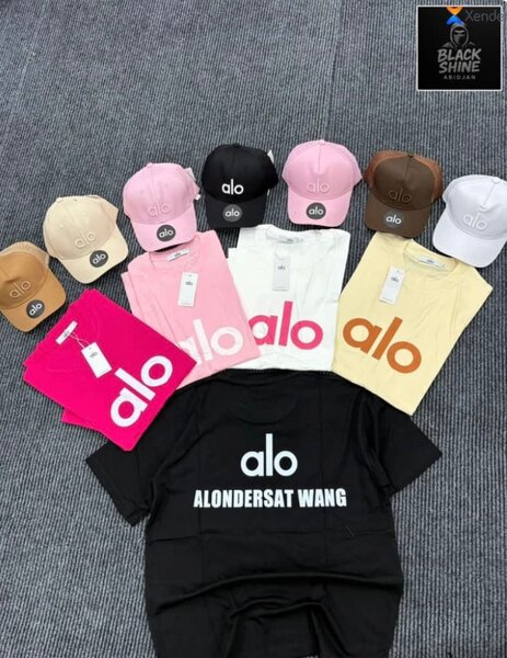 T-shirts et casquettes 'alo'