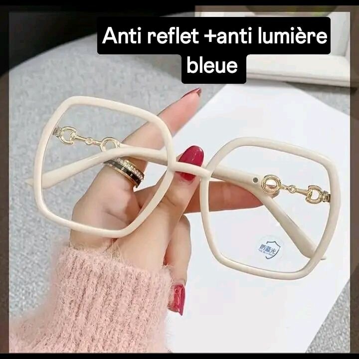 Lunettes anti-lumière bleu élégantes