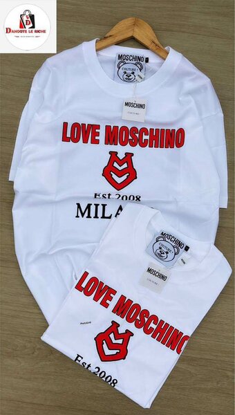 T-shirt Love Moschino Blanc