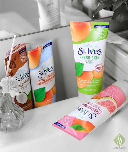St Ives facial scrub