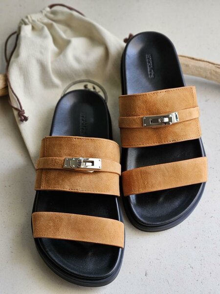 Sandales en cuir élégantes