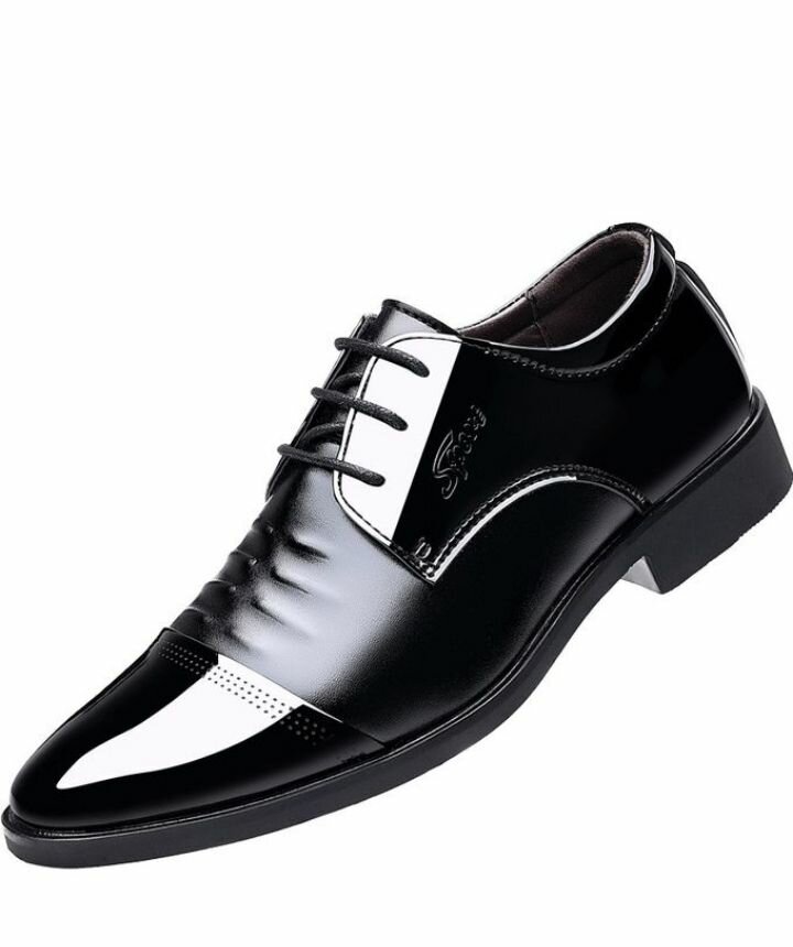 Men's leather Shoes Large  Siz