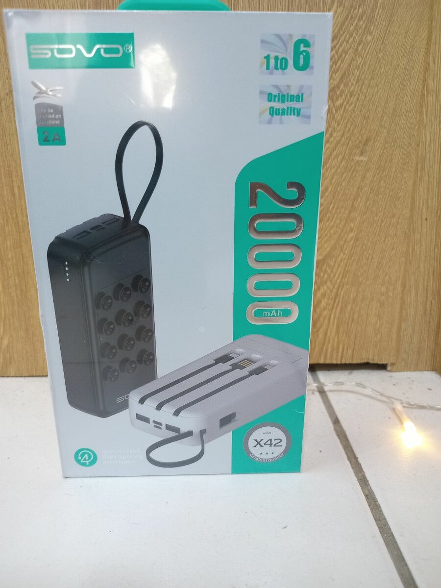 Chargeur Portable SODO 20000mAh
