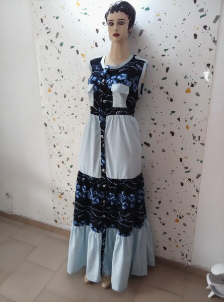 Robe longue élégante femme