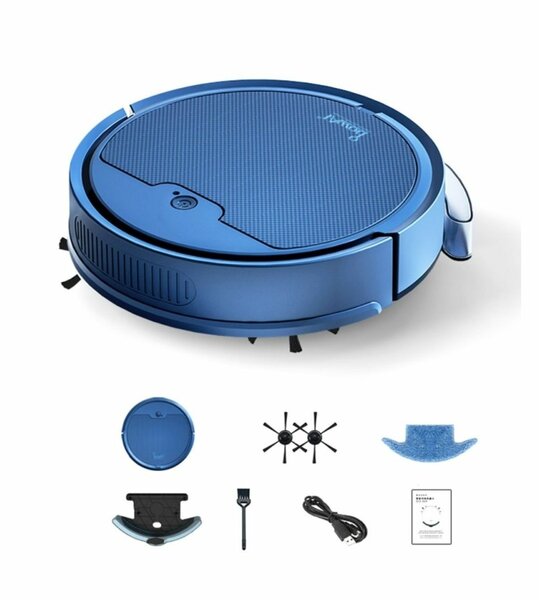 SMART ANTI-DROP RECHARGEABLE SWEEPING ROBOT VACUUM CLEANER W