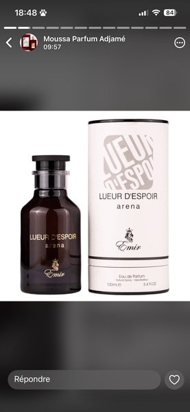 Parfum Lueur D'Espoir