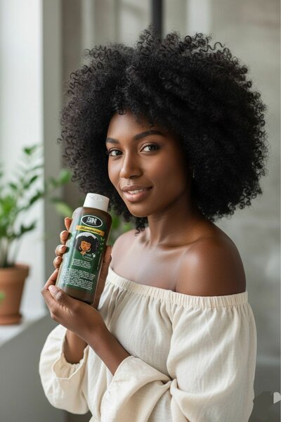 Shampooing naturel cheveux bouclés