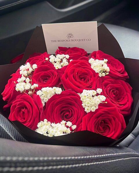 Bouquet de roses rouges