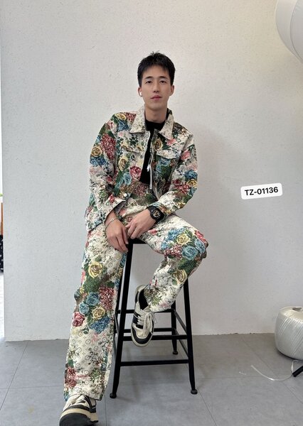 Ensemble Veste et Pantalon Design