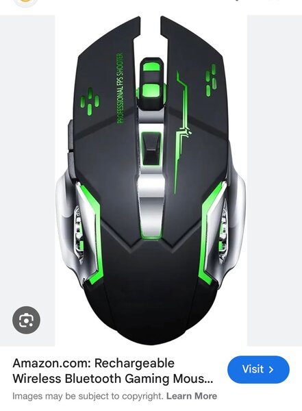 RGB Wireless Gaming Mouse