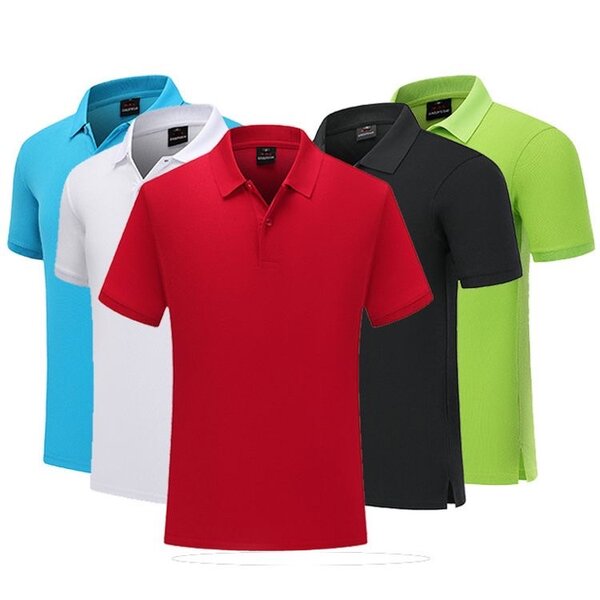 Lot de polos colorés pour hommes
