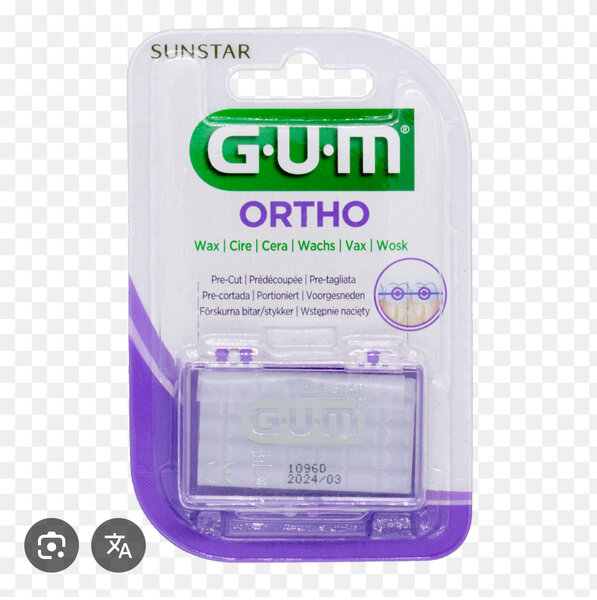 Cire d'Orthodontie GUM