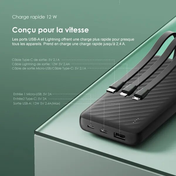 PowerBank oraimo 10000mAh