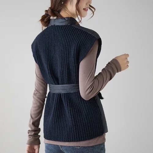 Комбинированные жилетки