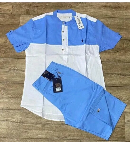 Ensemble chemise et short homme