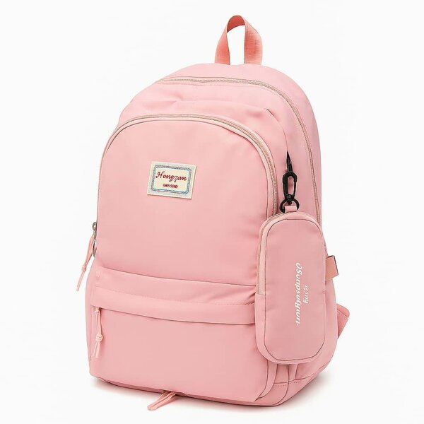 Sac à dos rose élégant