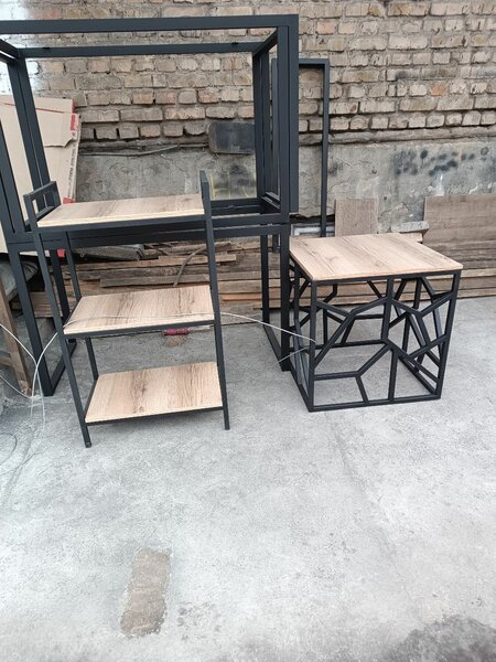 Стеллажи в стиле Лофт.