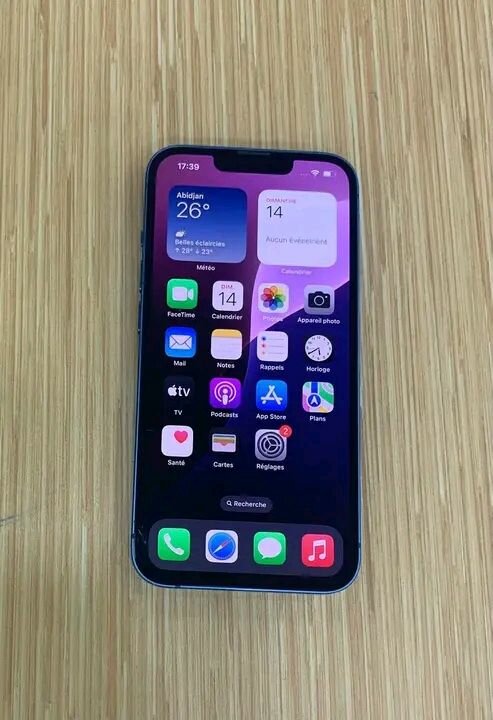 iPhone 128 Go Bleu Débloqué