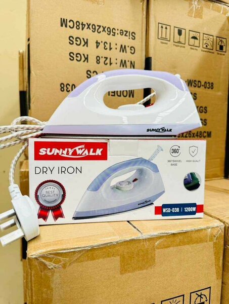 Electric dry iron