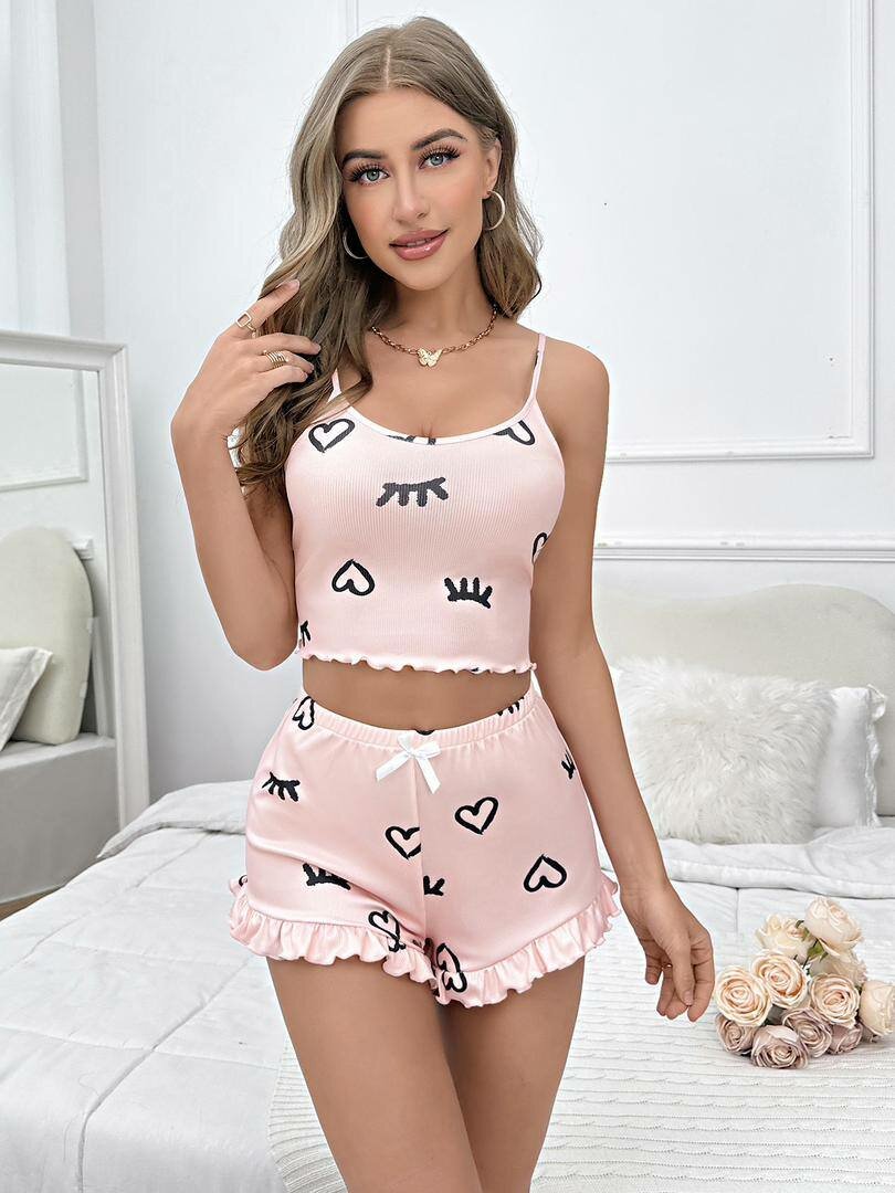 2 piece sleevesless lounge