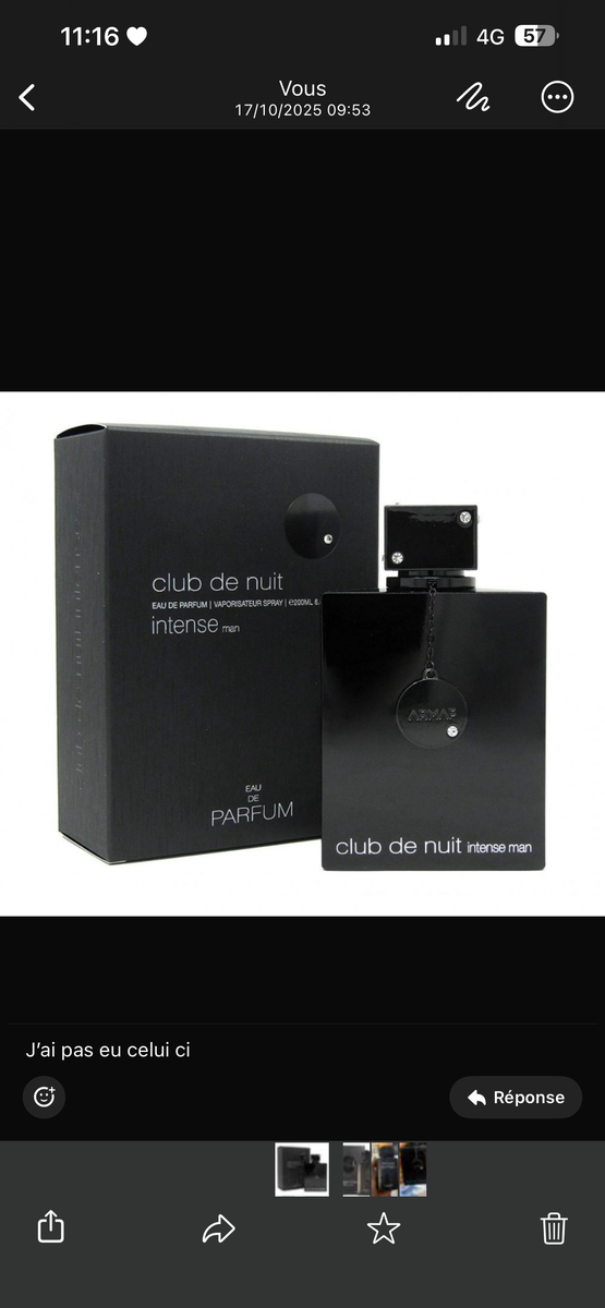 Parfum Musamam Oud Hommes