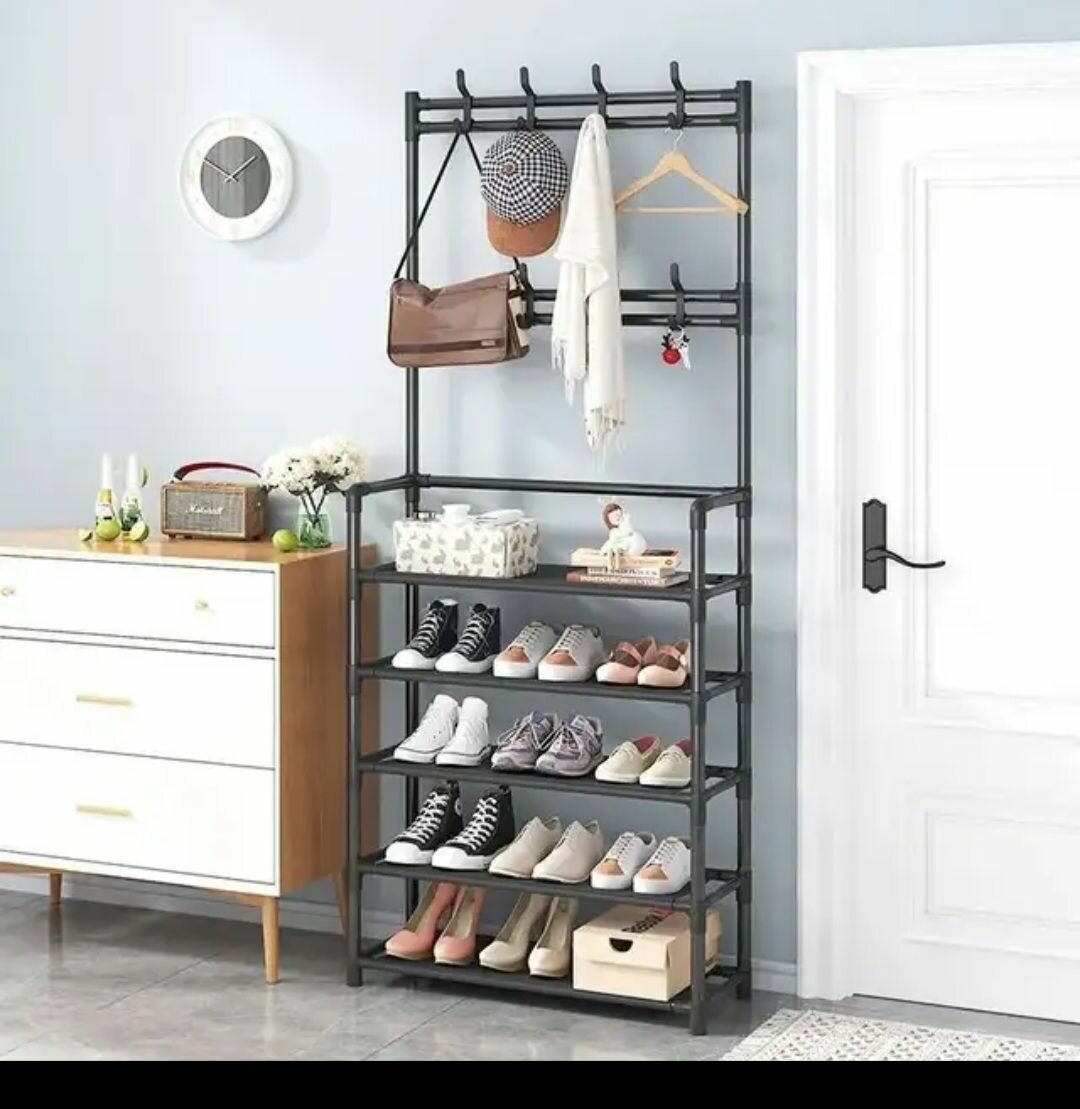 SHOE RACK AND COAT RACK