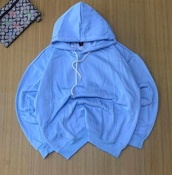 Men plain heavy hoodies