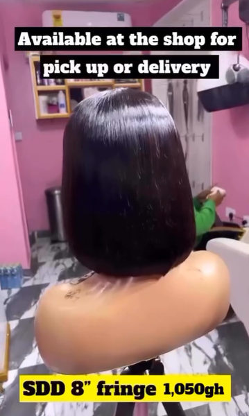 wig brunette short