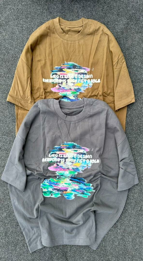 T-shirts unisex décoration moderne