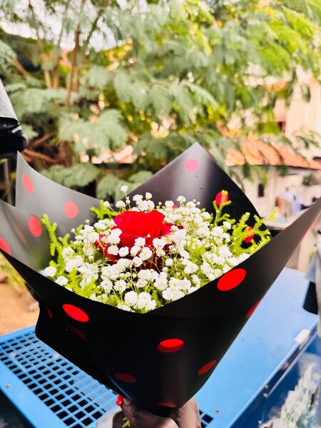 Bouquet de roses élégantes