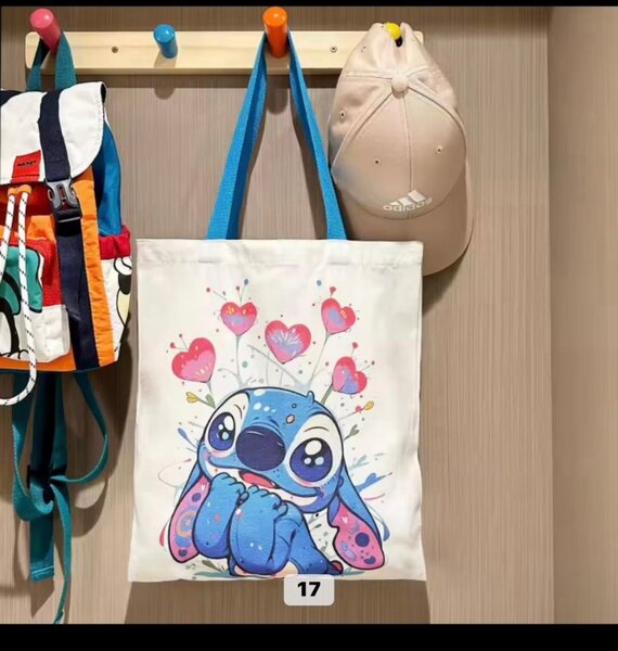 Sac fourre-tout Stitch design