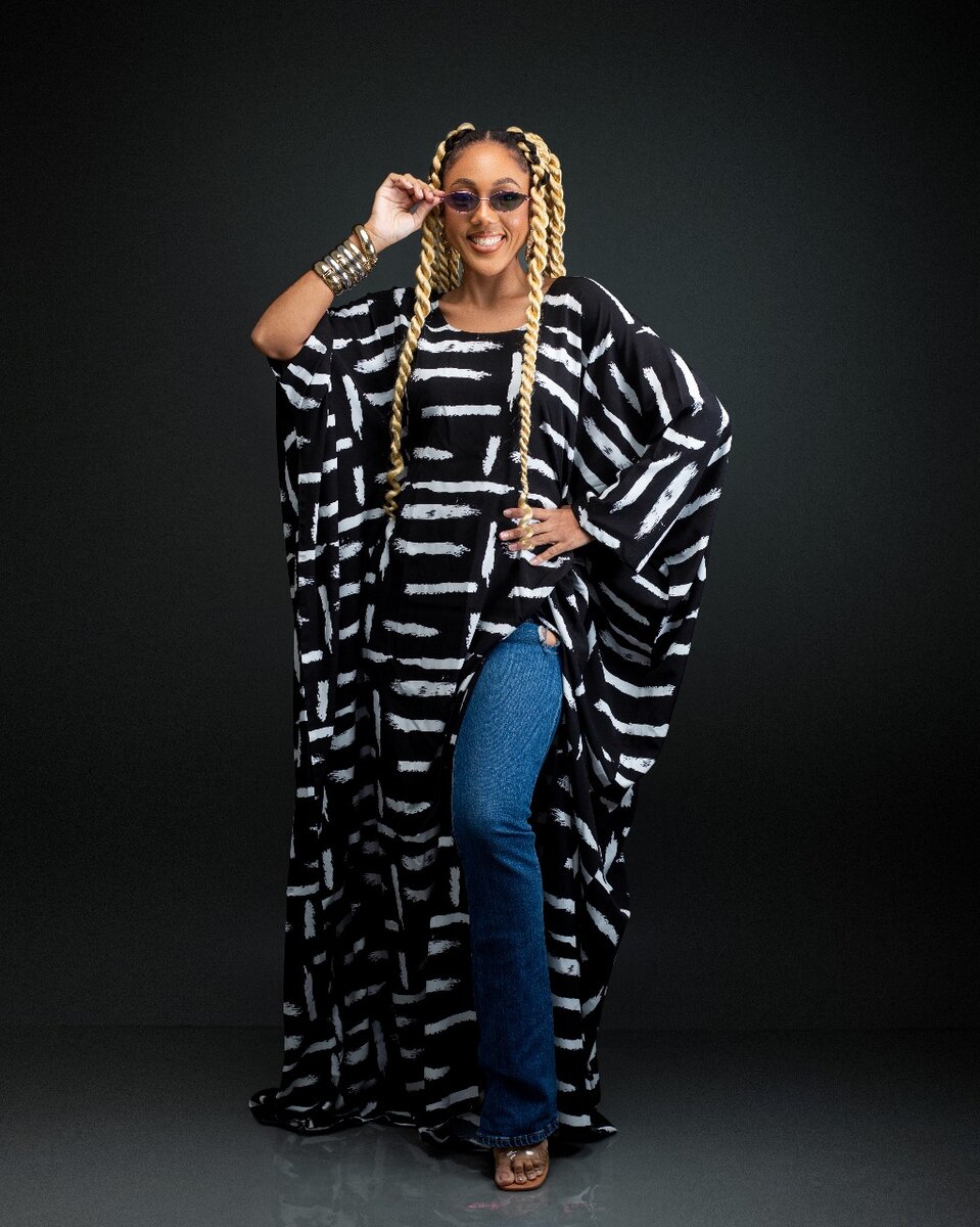 Robe Kaftan Élégante Femme