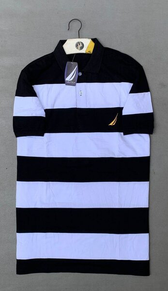 Polo rayé pour hommes élégance