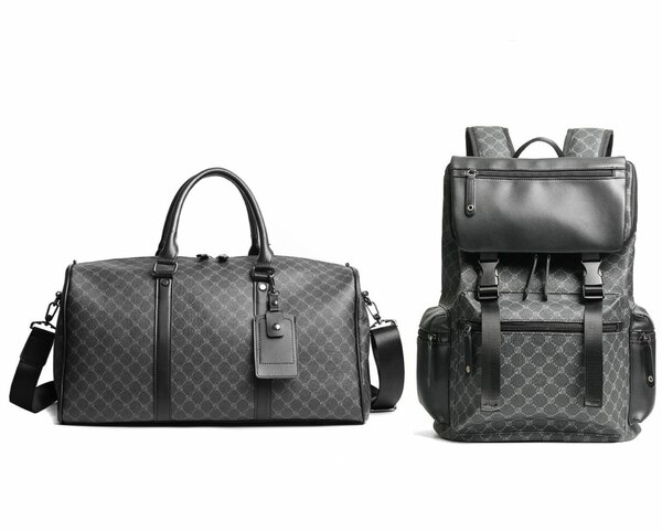 Original backpack and traveling bag.