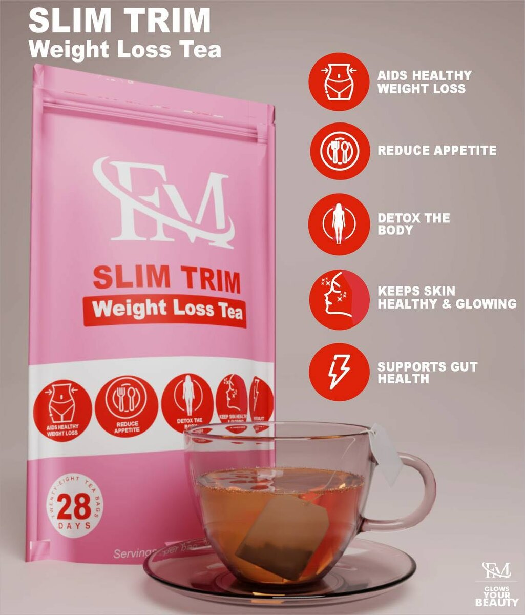 Flat tummy gummies and tea