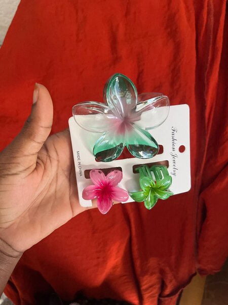 Trio pince à cheveux