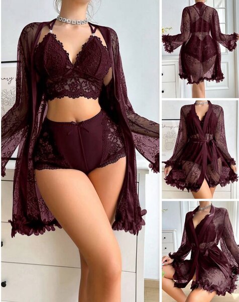 Ensemble lingerie dentelle chic