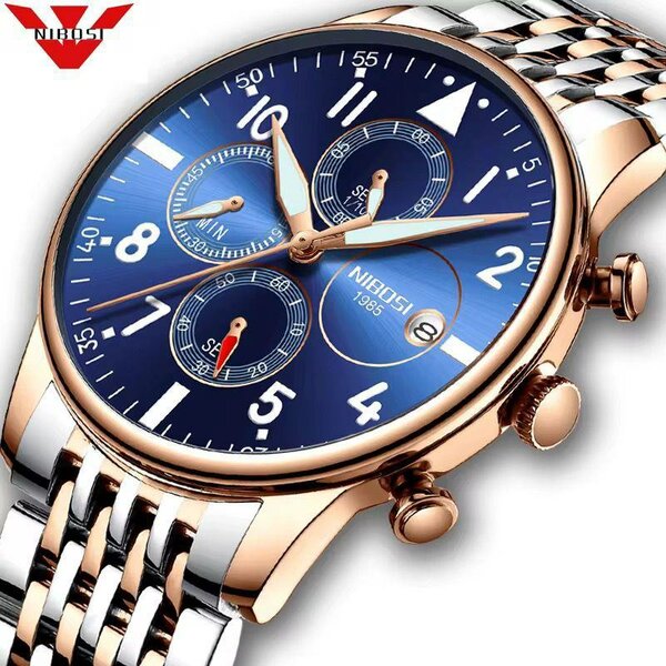 Montre Homme NIBOSI Élégante