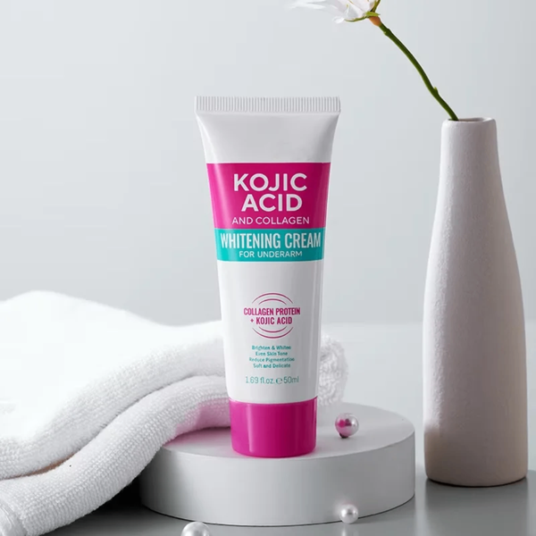 Crème au kojic et au collagène