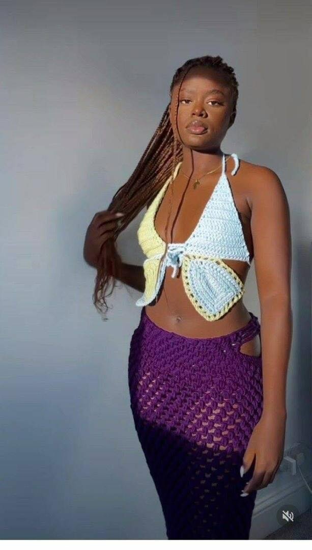 Crochet laine