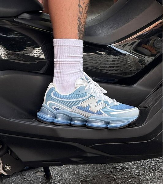 Chaussures de sport bleu