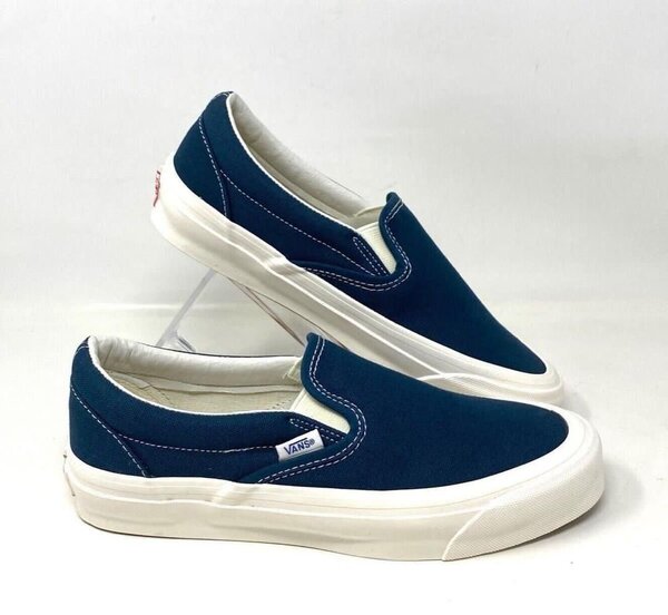Vans chaussures slip-on bleu