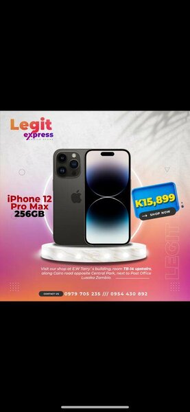 New iPhone 12pro max 256gb