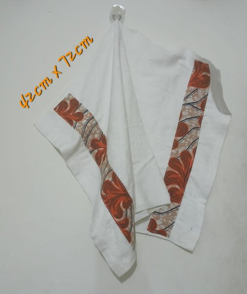 Serviette en coton décorative